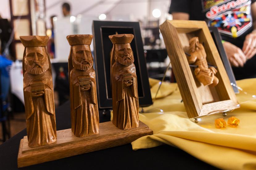 Tradicionales tallas en madera.