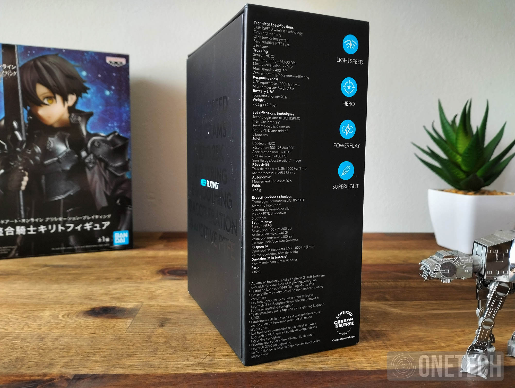 Logitech Pro X SuperLight, un raton inalambrico que aspira a todo - Analisis 3 Logitech Pro X SuperLight