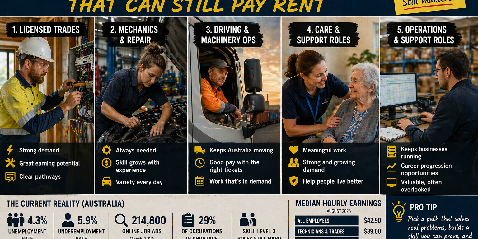 Anti-Glamour Jobs in Australia That Can Still Pay Rent