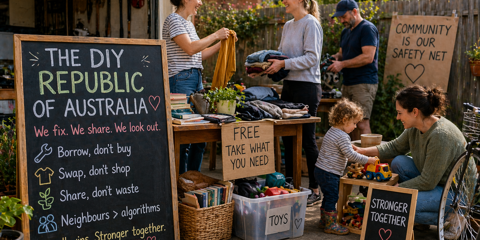 Cost of Living in Australia and the DIY Republic Fixes