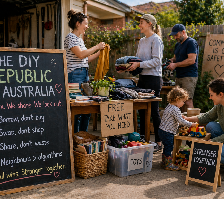 Cost of Living in Australia and the DIY Republic Fixes