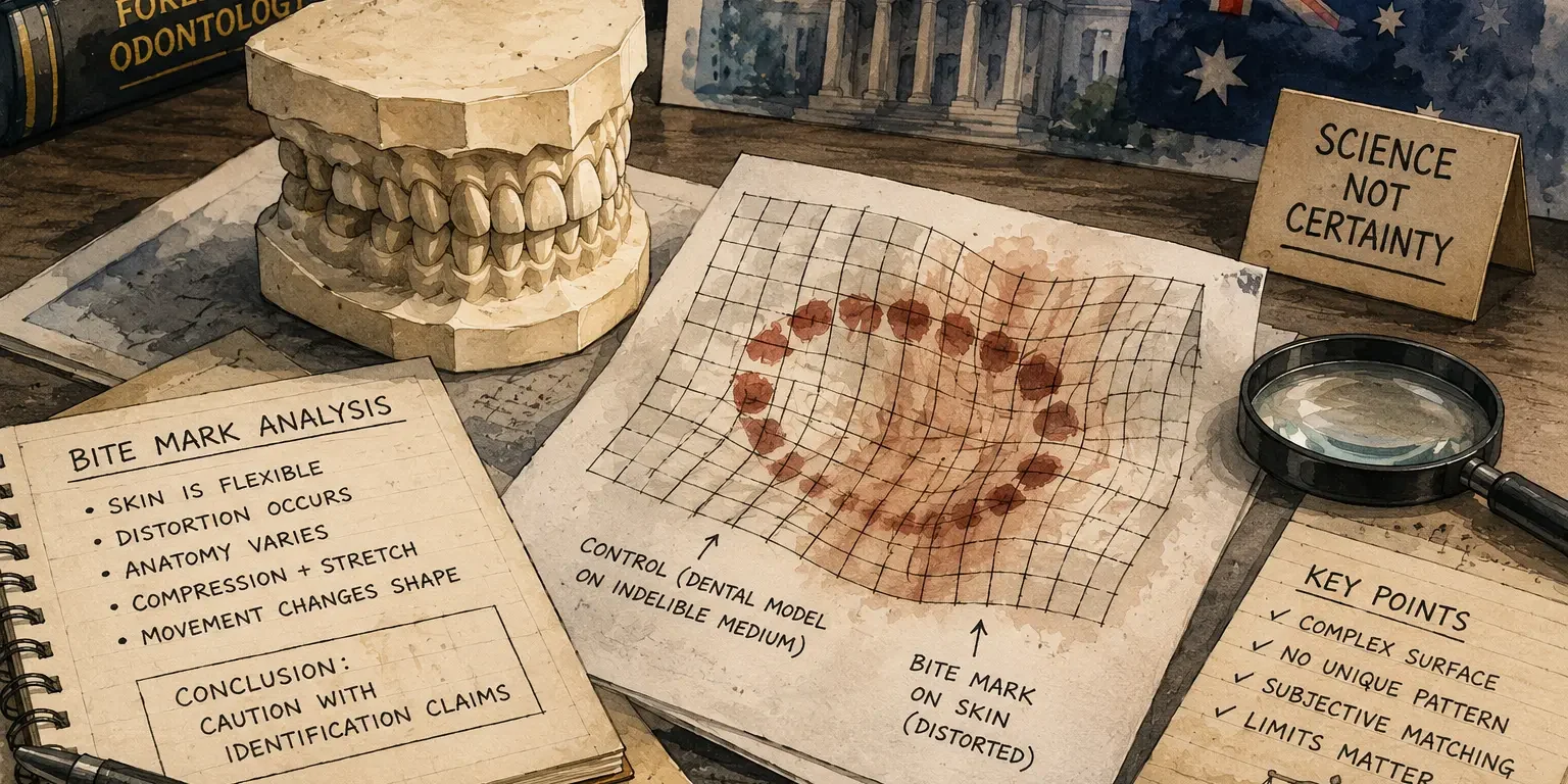 Can a Bite Mark Lie? Why Skin Distorts the Evidence