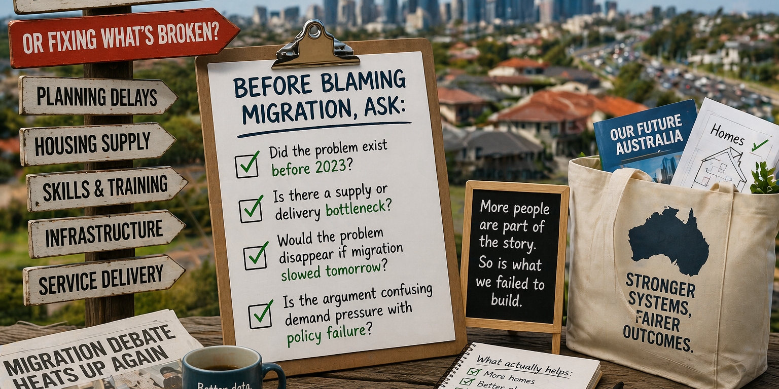 Migration Myths in Australia: What Was Already Broken