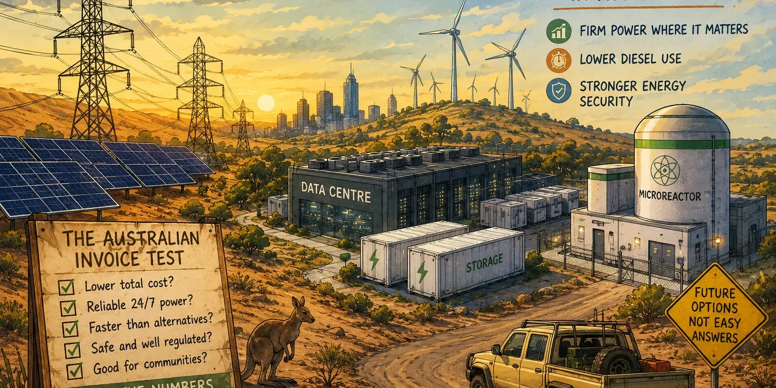 Antares Mark-0: Could Microreactors Cut Australia’s Power Costs?