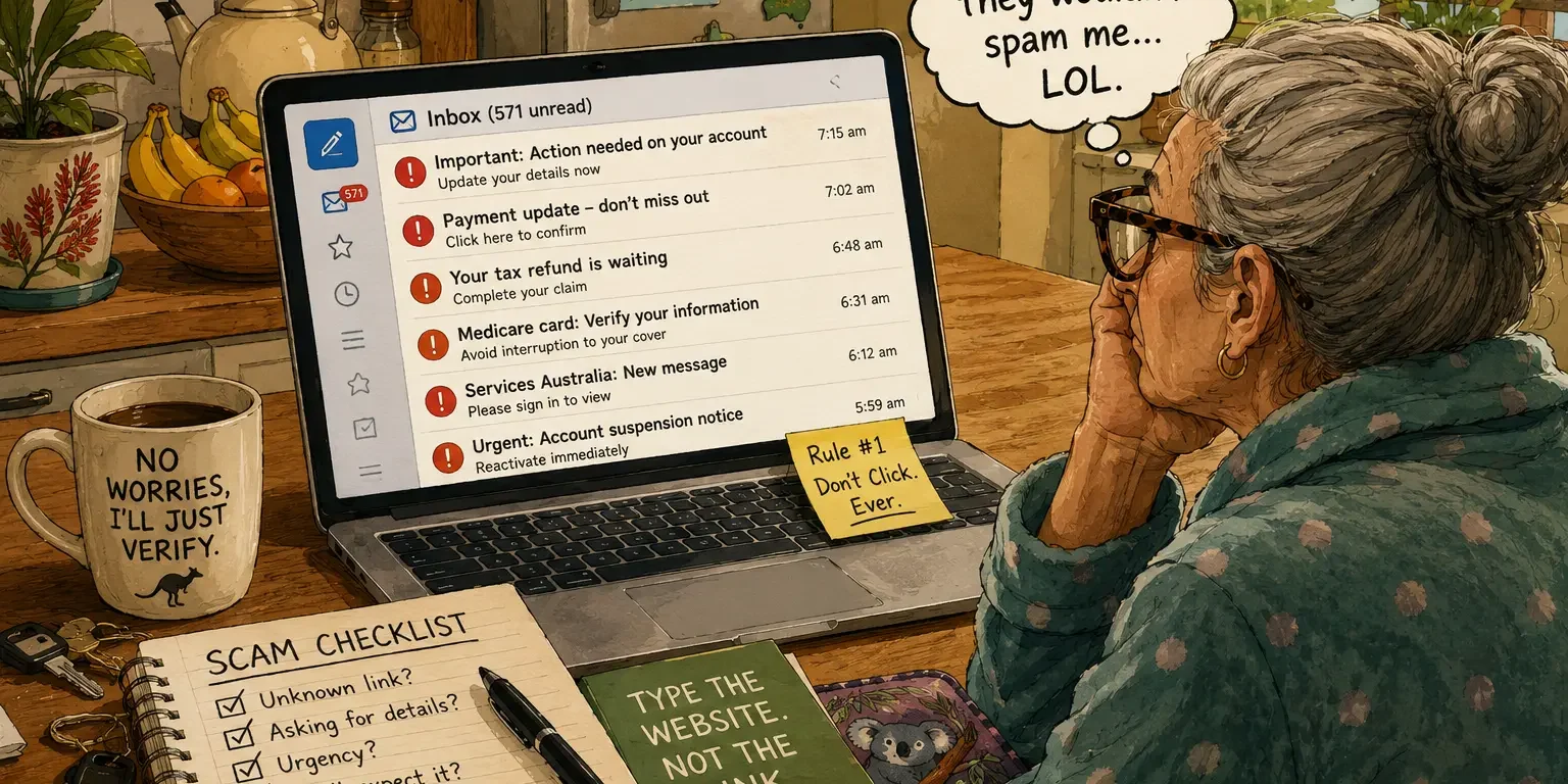 Government Email Scams Australia: Why We Don’t Click
