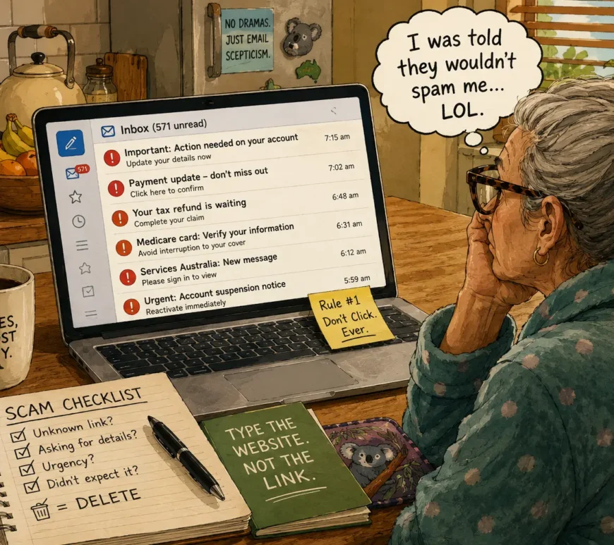 Government Email Scams Australia: Why We Don’t Click